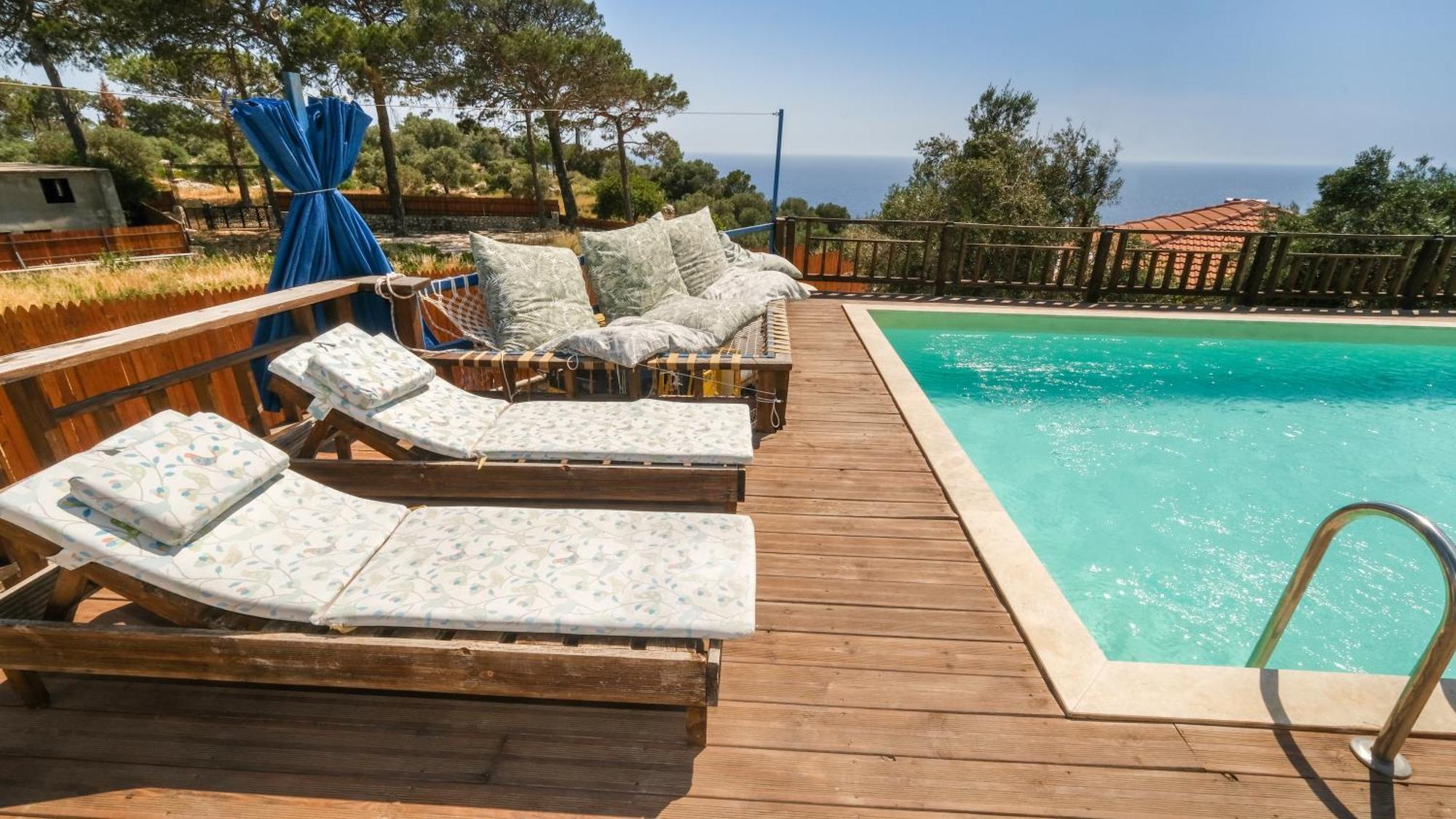 Likya House - Deniz Ve Doga Manzarali, Havuzlu Villa Patara Exterior foto