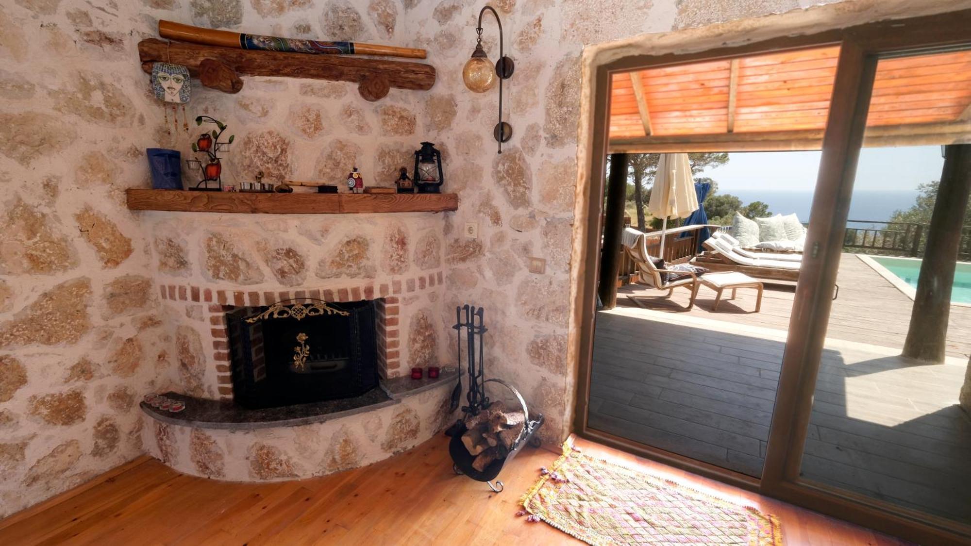 Likya House - Deniz Ve Doga Manzarali, Havuzlu Villa Patara Exterior foto