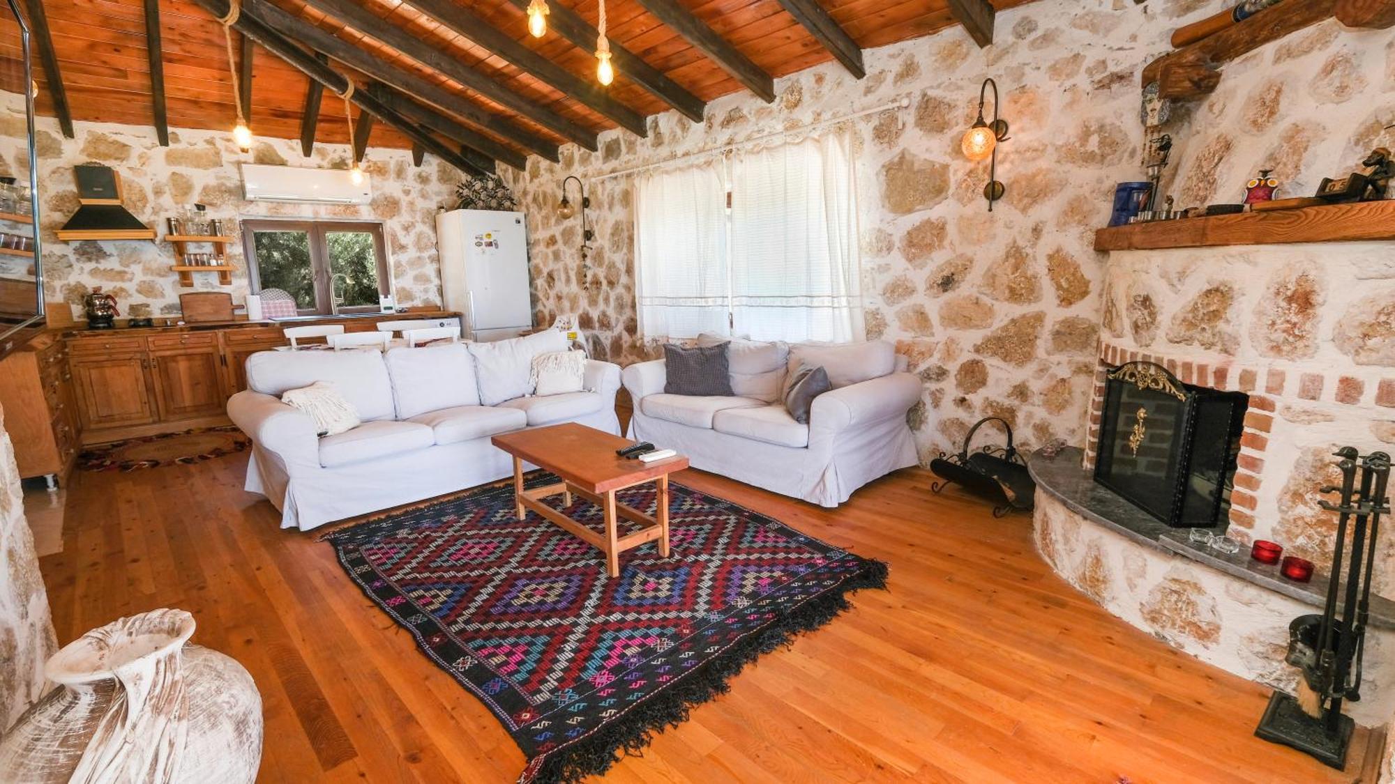 Likya House - Deniz Ve Doga Manzarali, Havuzlu Villa Patara Exterior foto